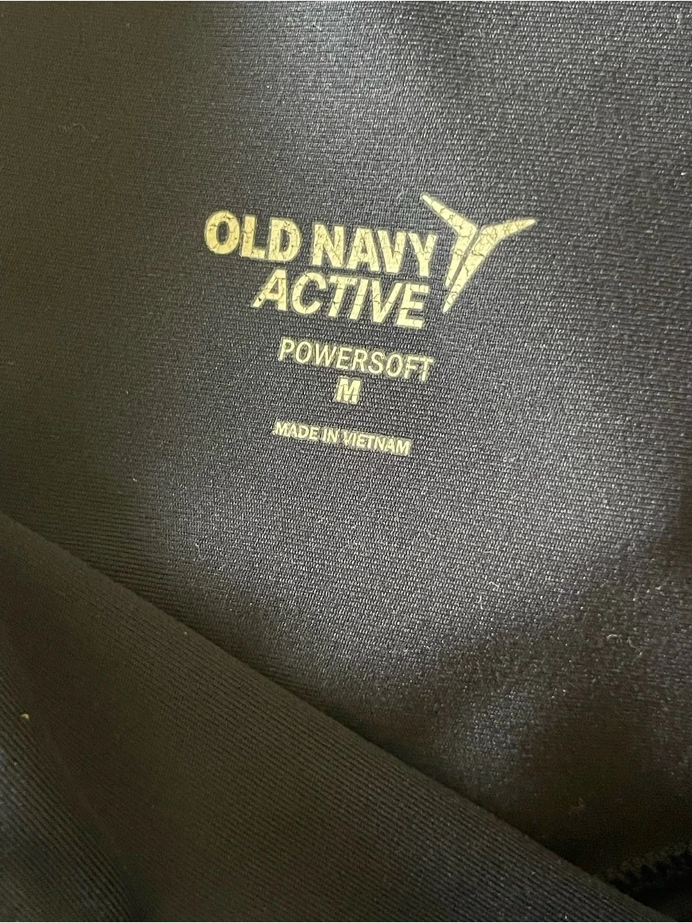 Old Navy Navy High-Waist Jogger Pants Navy Size M Pockets Powersoft